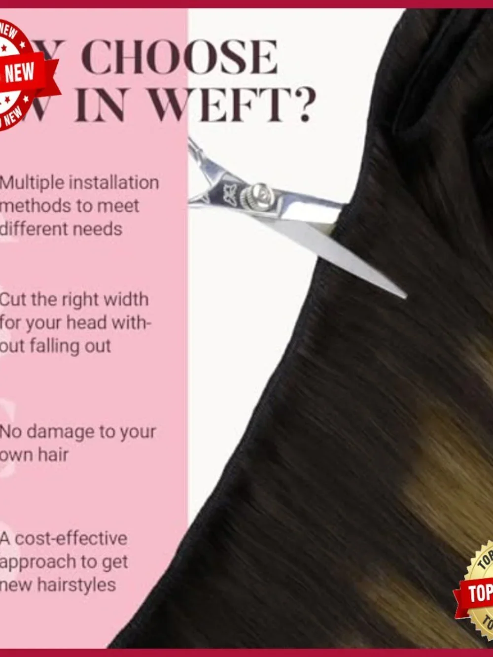 Real Human Hair Extensions 16 Inch 80g Double Weft Sew In Straight